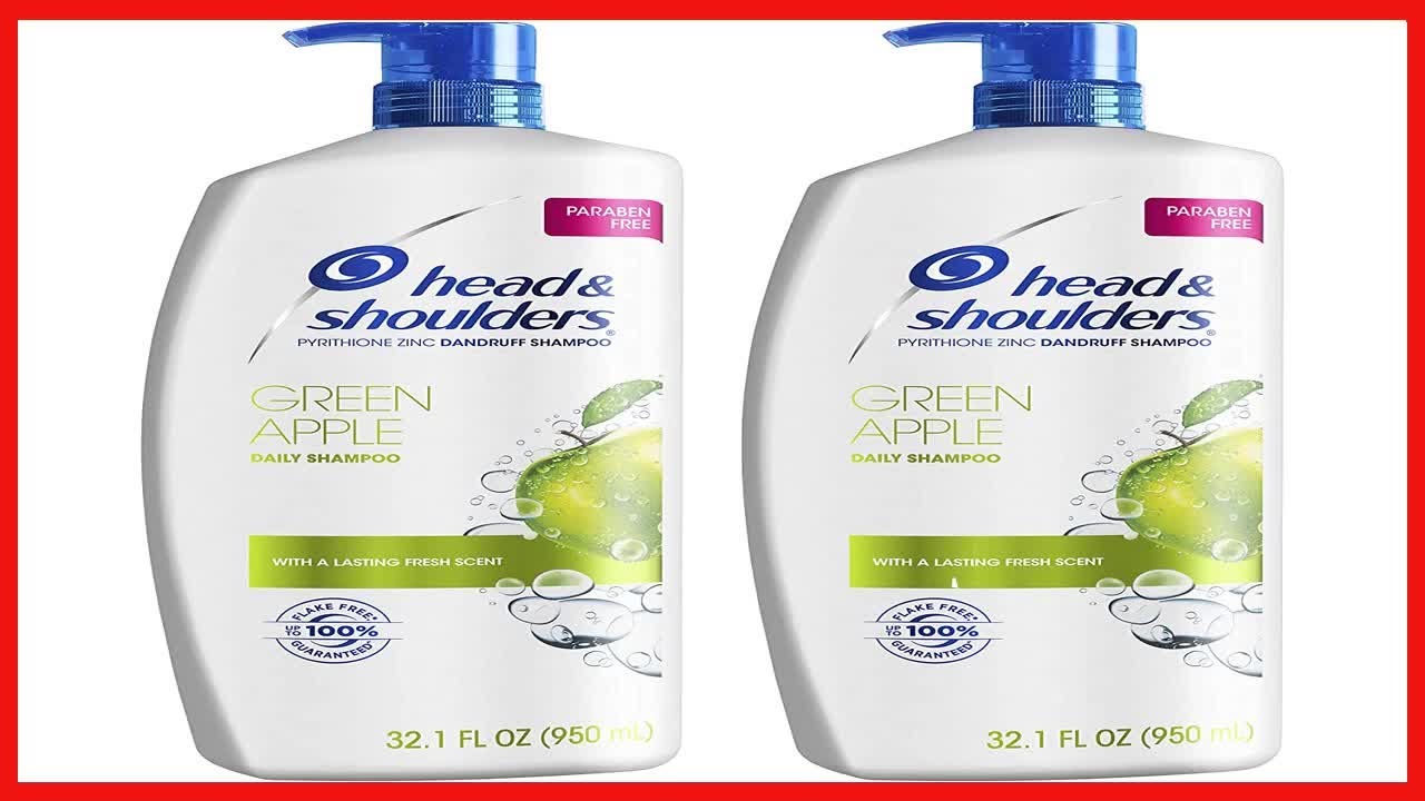 Great product -  Head and Shoulders Shampoo, Anti Dandruff Treatment and Scalp Care, Green Apple, 32