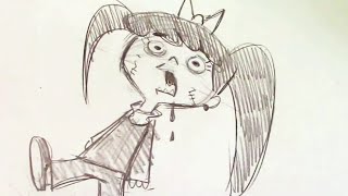 How to Draw a Cartoon Zombie - As Shown in My Book!