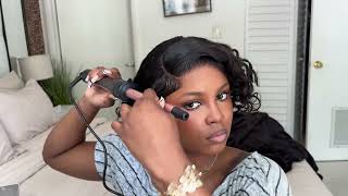 Glueless Wavy Bob Wig- Idefine Hair
