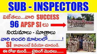SUB Inspectors Success మంత్రాలు....96 మంది SIs వారి మాటల్లో వినండి......Inspirational Video..👌👌👌