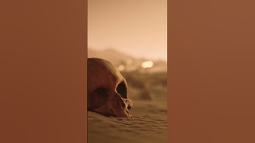 Red Rising - Mercury Desert #shorts #mercury #space #desert #alien #planet #ue5 #3d #4kshorts