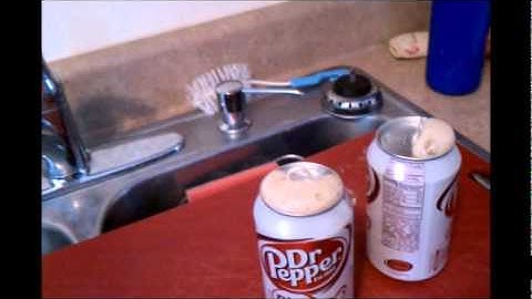 Does Tapping the Can Prevent Fizzy Explosions?