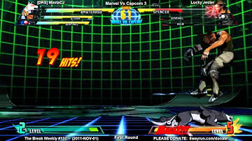 The Break Weekly #132 - MvC3 FR - [DRS] MastaCJ VS Lucky Jester