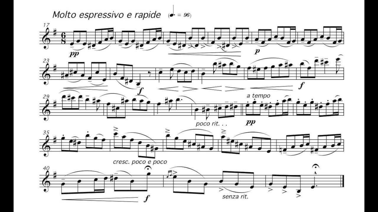 2016 GMEA Concert Band Baritone Saxophone Etude 2 AllState YouTube