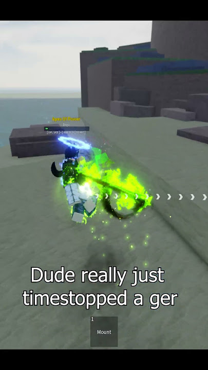 bro tried to timestop GER 💀 #roblox #aut #auniversaltime #anime