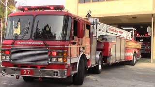 LAFD Light Force 37 responding