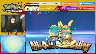 Lets Play: Pokemon Ultra Sun - Part 3 - 30$ Donation! + I Sing Happy Birthday to 2 Subs