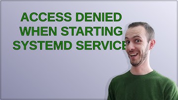 Raspberrypi: Access denied when starting systemd service