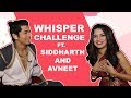 Whisper challenge ft avneet kaur  siddharth nigam aladdin naam toh suna hoga exclusive