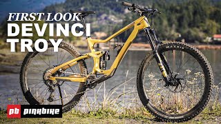 2021 Devinci Troy: Angular Beauty | First Look