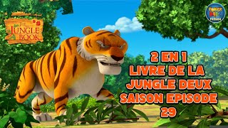 2 EN 1 | LIVRE DE LA JUNGLE DEUX LA SAISON | ÉPISODE 29 | MARATHON MOWGLI