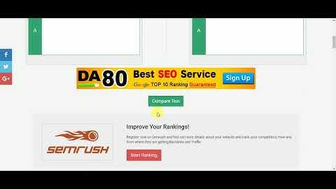 How to use Text Compare tool - By PrepostSEO