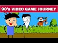 Video Games That Defined Your Childhood (90s Kid) ft. Yogi Baba | Ayush More