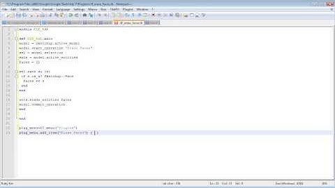Writing SketchUp Ruby - Add to the Menu System