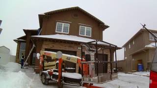 Time Lapse Christmas Light Installation