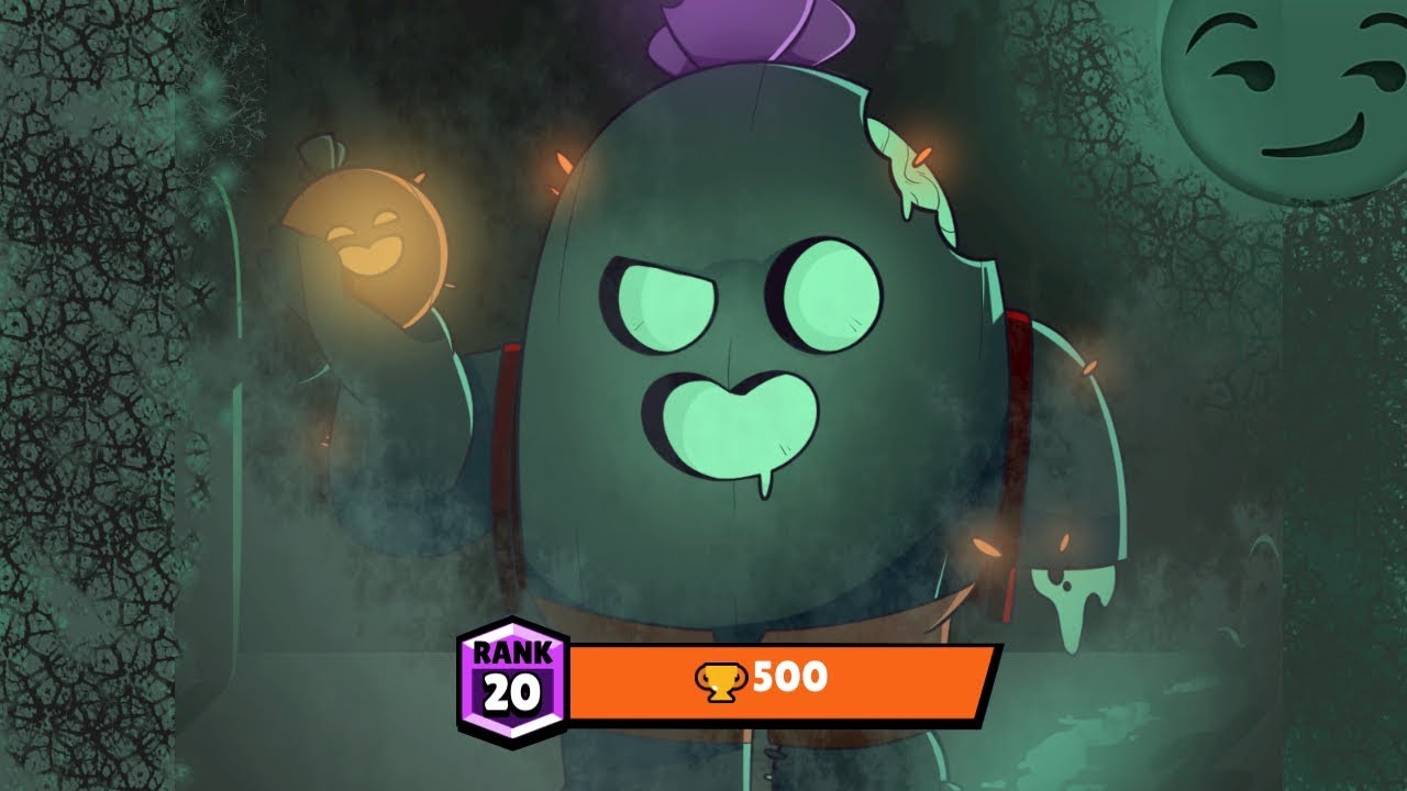 Spike Rank Up To 20 Brawl Stars Youtube - rank 20 brawl stars png