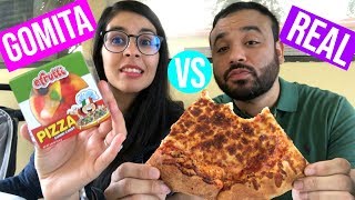 COMIDA de GOMA vs REAL (ft. Mi Novio Coqui)