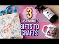 Under 30 Minute Crafts: 3 Easy Last-Minute Handmade Gift Ideas 🎨