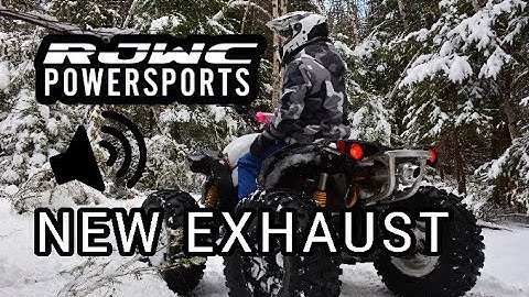 Can-Am Renegade 1000 RJWC sound test and walkaround