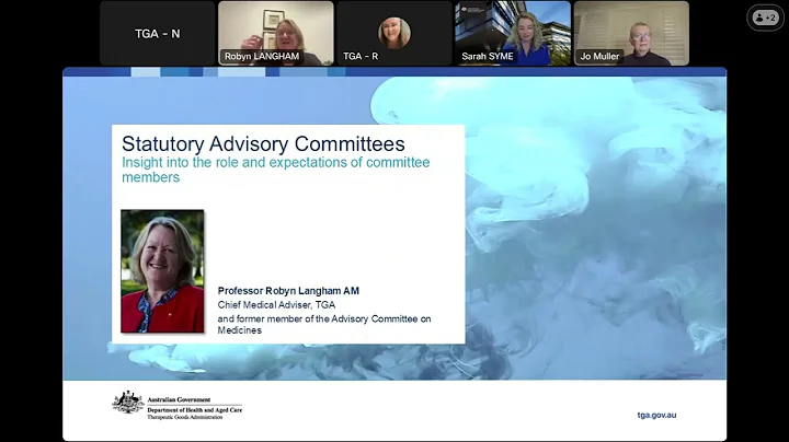 TGA Advisory Committees: Information for prospective applicants presentation