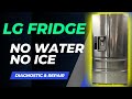 LG Fridge - Ice and Water Not Dispensing FIX