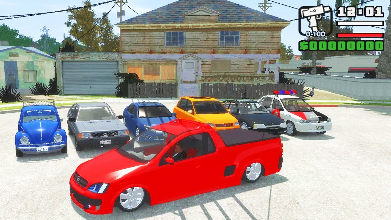 Gta San Andreas Ps2 Com Carros Brasileiros