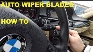 BMW e90 AUTO Wiper Blades function Explaining the truth !