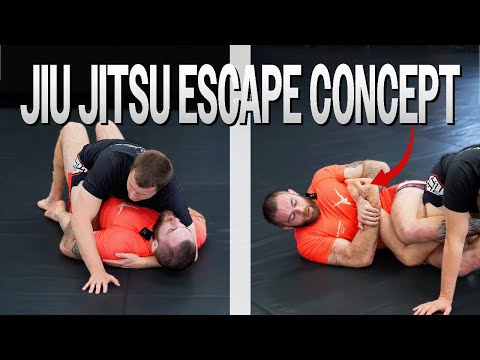 The Most Important Skill For Escapes In Jiu Jitsu - YouTube