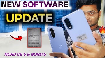 New Software Update OnePlus Nord 5 & Nord CE 5 📲 latest software update changes, OOS 15 