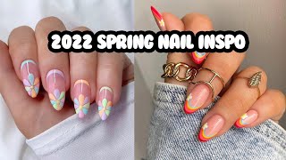 2022 SPRING Nail Inspo | Pinterest Nails | Aesthetic Nails | Beginner Nail Art