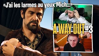 Michou m'accompagne pour voir la naissance de mon Bébé - A Way Out #3