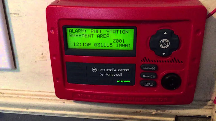 Unimode (ADT) 9050UD Addressable Fire Alarm System Test 14