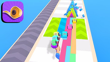 Tape Roller ​- All Levels Gameplay Android,ios (Part 25)