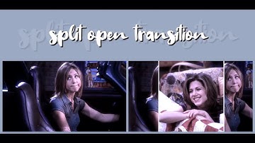 SPLIT OPEN TRANSITION | VIDEO STAR TUTORIAL