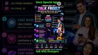 Most awaited app for Genz | Talking with strangers | make Friends Foreigners |