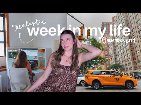 a few "normal" days in my life in nyc (for summer at least) ☀️ days in & nights out