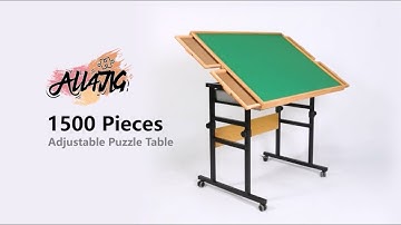 ALL4JIG 1500 Piece Adjustable Jigsaw Puzzle Board for Adults, Multi-Functional Puzzle Board