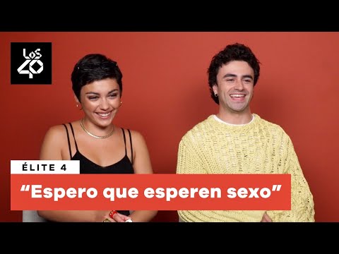 Carla Díaz e Itzan Escamilla de "Élite" nos adelantan lo que se viene en la cuarta temporada🤭🔥