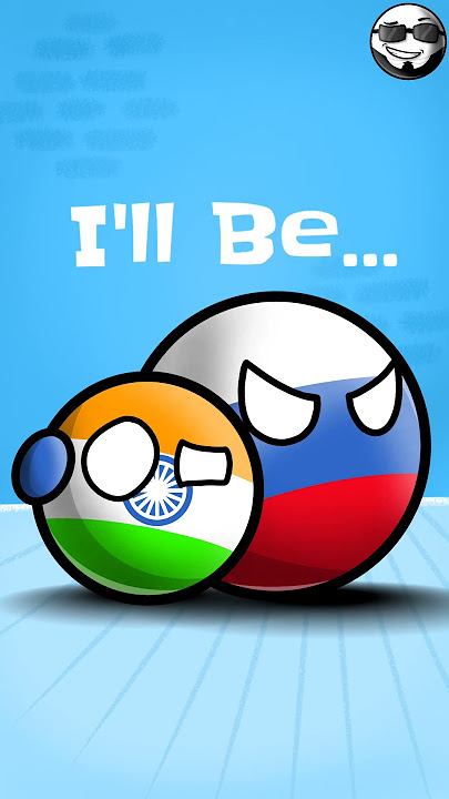 Best Friends Forever | India Russia Relationship | Countryballs