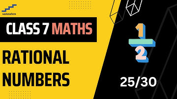 Class 7 Math - Ncert solutions Rational Number - Exercise 9.1 Q3