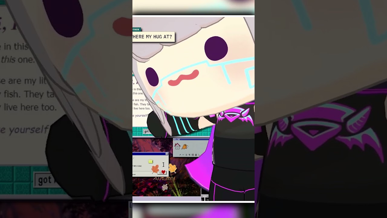 MOTHERv3 asked chat for a hug and this happened
