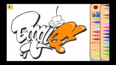 Game Edukasi Mewarnai Graffity dibuat dengan softwere CONSTRUCT 2