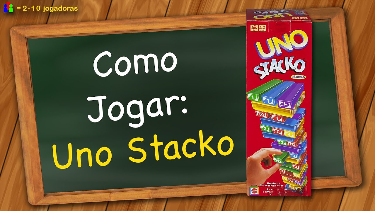 JOGO UNO STACKO TORRE DE EMPILHAR 0149EZ