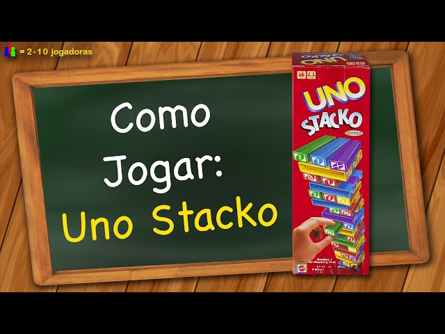 Jogo Uno Stacko de Empilhar-Lançamento Uno Torre Empilhar-Novo Modo de  Jogar-Ainda Mais Divertido-Jogo Uno Torre Stacko