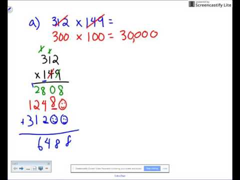 Multiplying with Standard Algorithm 1 - Grade 5 Module 2
