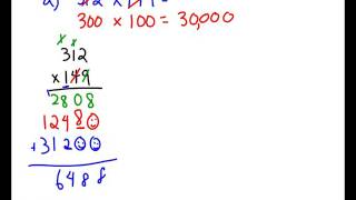 Multiplying with Standard Algorithm 1 - Grade 5 Module 2