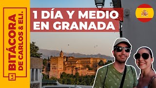 Qué ver en GRANADA en un día y medio (Alhambra sin tour) 4K