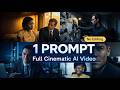 Create Long Cinematic AI Videos with One Prompt — No Editing Required (InVideo AI Tutorial)