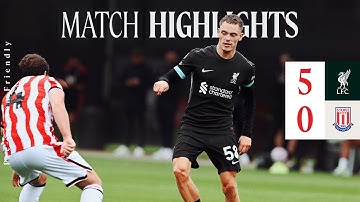 Hoogtepunten: Liverpool 5-0 Stoke | Darwin Nunez Hattrick, Chiesa & Ngumoha Doelpunten