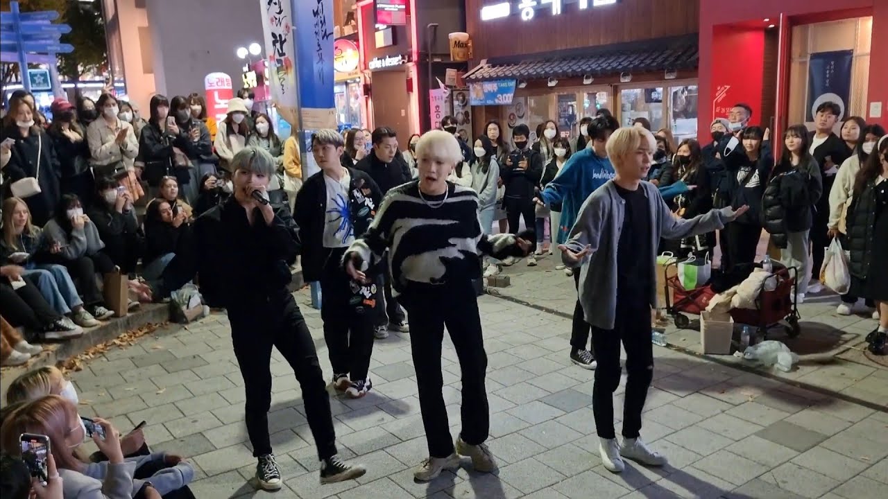MONDAY. ABLUE, HONGDAE BOYGROUP. EXHILARATING FANTASTIC PERFORMANCE ...